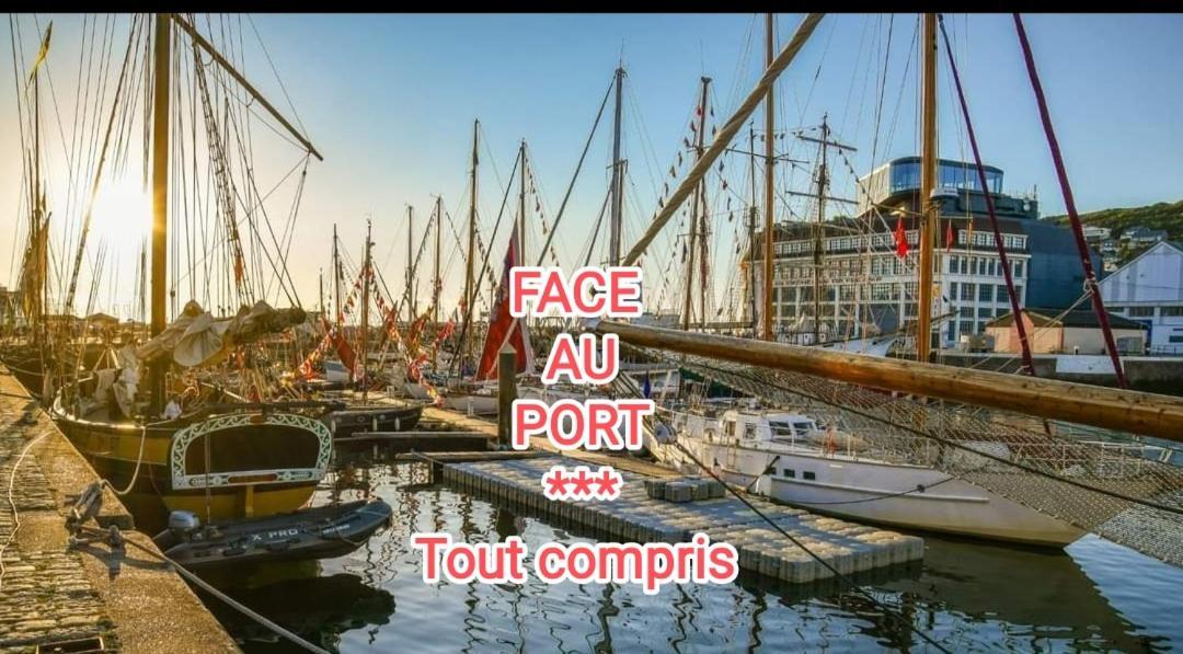 Le Reflet Des Voiles Face Au Port De Fecamp Leilighet Eksteriør bilde